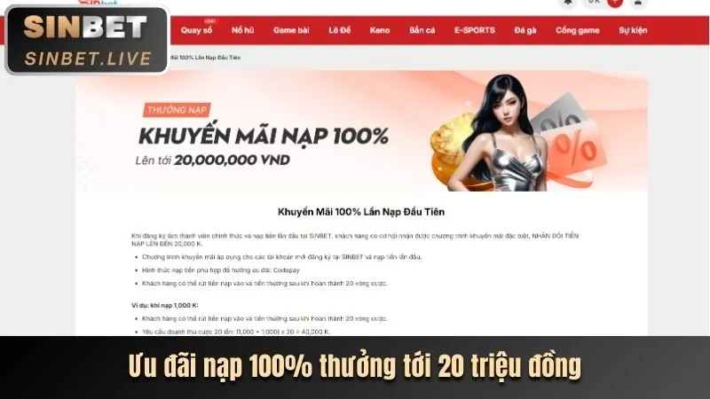 Khuyến mãi chào mừng thành viên mới GOD55
